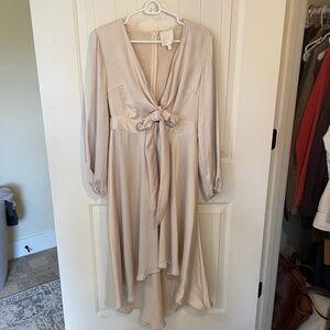 Esther Lane Satin Dress